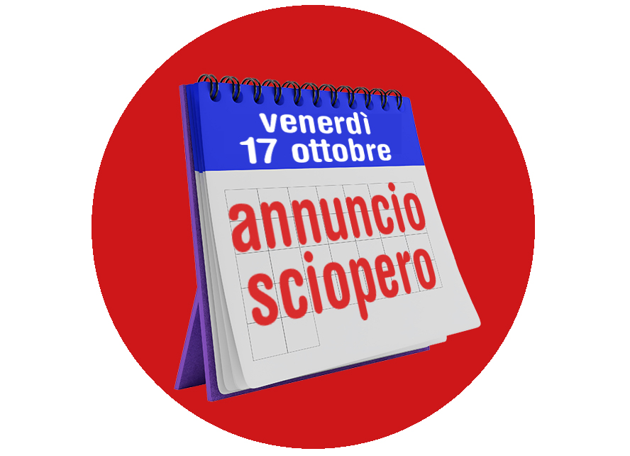 Venerdì 17 ottobre. Possibili disagi causa sciopero